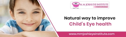 Manera natural de mejorar la salud ocular de los niños